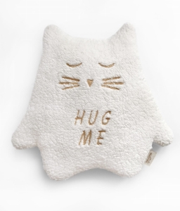 Przytulanka/termofor kot ecru "hug me"