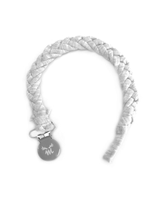 ZAWIESZKA DO SMOCZKA PLECIONA LIGHT GREY MELANGE