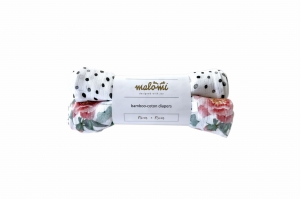 Pieluszki bambusowe dots&peony