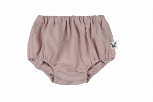BLOOMERS DUSTY PINK WASHED COTTON