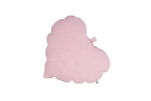 LEAF PILLOW DUSTY PINK
