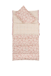 Śpiwór z poduszką blush daisies