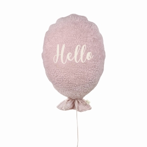 Balon dekoracyjny fluffy pink