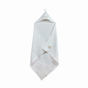 MUSLIN TOWEL ECRU S 