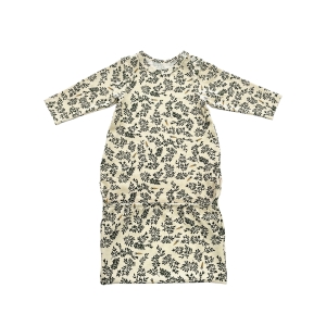 FIRST PAJAMAS ORGANIC GREEN FLORAL