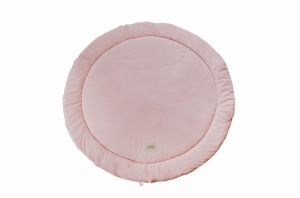 Mata do zabaw washed cotton dusty pink