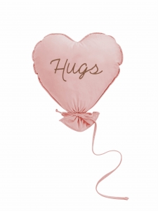 Balon Serce Delux Natural Rose
