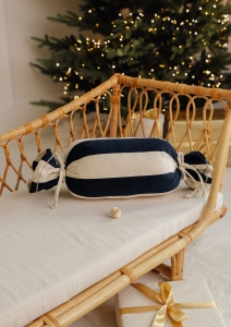 Velvet Candy Pillow Roll Royal Blue