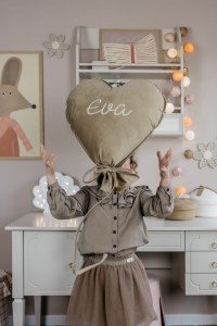 Balon Serce Delux Latte